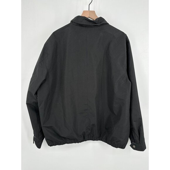 U.S Polo Assn USPA Golf Jacket Mens 2XL Black Full Zip Logo - Picture 4 of 8